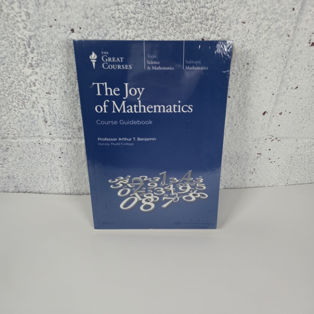 The Joy of Mathematics (Great Courses) - BRAND NEW 4-DVD Set & Guidebook